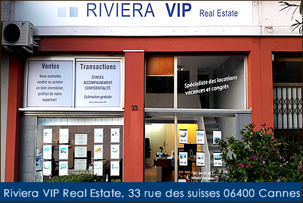 Photo de notre agence immobilière à Cannes